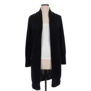 Quince, black cashmere cardigan